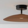 Hnědé skleněné stropní LED světlo Nova Luce Polifemo 40 cm -fv-interier-25