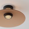 Hnědé skleněné stropní LED světlo Nova Luce Polifemo 40 cm -fv-interier-25