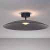 Kouřově šedé skleněné stropní LED světlo Nova Luce Polifemo 60 cm -fv-interier-25