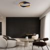 Černo-zlaté kovové stropní LED světlo Nova Luce Radon 45 cm -fv-interier-25
