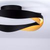 Černo-zlaté kovové stropní LED světlo Nova Luce Radon 45 cm -fv-interier-25
