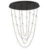 Kovové závěsné LED světlo Nova Luce Alcinoe 84 cm