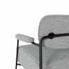 Šedé čalouněné křeslo Somcasa Breda -fv-interier-25