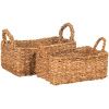 Set dvou dekorativních košů Morella 20x28/23x32 cm z přírodních vláken
