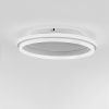 Bílé kovové stropní LED světlo Nova Luce Willow 45 cm