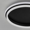 Černé kovové stropní LED světlo Nova Luce Willow 45 cm -fv-interier-25