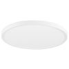 Bílé plastové stropní LED světlo Nova Luce Dixie 40 cm