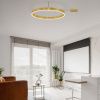 Zlaté kovové stropní LED světlo Nova Luce Motif 80 cm -fv-interier-25