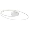 Bílé stropní LED světlo Nova Luce Viarregio 60 cm