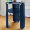 Tmavě modrý kovový zahradní odkládací stolek Fermob Bebop 35 cm -fv-interier-25