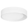 Bílé kovové stropní LED světlo Nova Luce Oby 60 cm