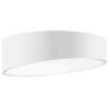 Bílé kovové stropní LED světlo Nova Luce Maggio 50 cm