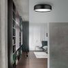 Matně černé kovové stropní světlo Nova Luce Perleto 48 cm -fv-interier-25