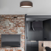 Šedé kovové stropní světlo Nova Luce Perleto 35 cm -fv-interier-25