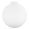Bílé skleněné stropní světlo Nova Luce Nevoso 30 cm
