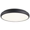 Černé kovové stropní LED světlo Nova Luce Gap 51 cm