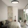 Černé kovové stropní LED světlo Nova Luce Gap 61 cm -fv-interier-25