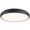 Černé kovové stropní LED světlo Nova Luce Gap 61 cm