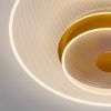 Zlaté kovové stropní LED světlo Nova Luce Copo 60 cm -fv-interier-25