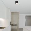 Černé kovové stropní LED světlo Nova Luce Samba II. 25 cm -fv-interier-25