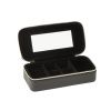Černá koženková šperkovnice J-line Jewly 24 x 11,5 cm
