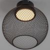 Černé kovové stropní LED světlo Nova Luce Kinetic 30 cm -fv-interier-25