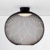 Černé kovové stropní LED světlo Nova Luce Kinetic 50 cm -fv-interier-25