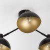 Černo-zlaté kovové stropní světlo Nova Luce Geti 10 cm -fv-interier-25
