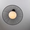 Černé závěsné LED světlo Nova Luce Brume 50 cm