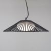 Černé závěsné LED světlo Nova Luce Brume 50 cm