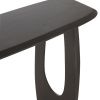 Černý dřevěný toaletní stolek J-line Cargo 120 x 30 cm -fv-interier-25