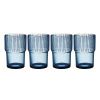 Set čtyř modrých sklenic Kusintha 380 ml