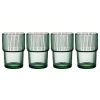 Set čtyř zelených sklenic Kusintha 380 ml