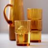 Set čtyř žlutých sklenic Kusintha 380 ml -fv-interier-25