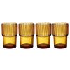 Set čtyř žlutých sklenic Kusintha 380 ml