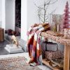 Barevný pléd Bloomingville Lucilla 150 x 125 cm -fv-interier-25