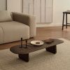 Tmavý dubový konferenční stolek Kave Home Pirita 147 x 65 cm -fv-interier-25