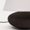 Černobílá kovová stolní lampa Kave Home Nessi -fv-interier-25