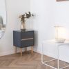 Hnědá skleněná váza Busti 15 cm -fv-interier-25