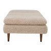 Béžová bouclé lenoška Bloomingville Pione 198 cm