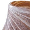 Hnědá skleněná váza Bawo 16 cm -fv-interier-25