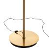 Hnědá skleněná stojací LED lampa J-line Gally 168 cm -fv-interier-25