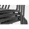 Černá kovová zahradní židle MARA SIMPLE OUTDOOR -fv-interier-25