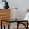 Stříbrná kovová nabíjecí stolní LED lampa Lumo -fv-interier-25