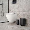 Černá betonová WC štětka Time -fv-interier-25