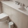 Světle šedá betonová WC štětka Time -fv-interier-25