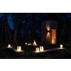 Béžová plastová stolní LED lampa Hav 15 cm -fv-interier-25