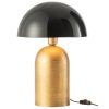 Černo-zlatá kovová stolní lampa J-line Gaube -fv-interier-25
