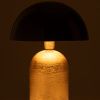 Černo-zlatá kovová stolní lampa J-line Gaube -fv-interier-25