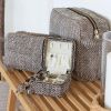 Set dvou hnědých toaletních taštiček Safi -fv-interier-25